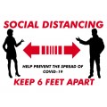 Social Distancing Sign