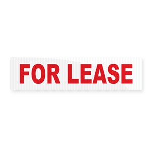 For Lease Real Estate Rider 6x24