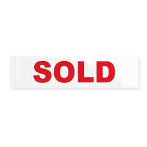 Sold Real Estate Rider 6x24