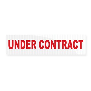 Under Contract Real Estate Rider 6x24