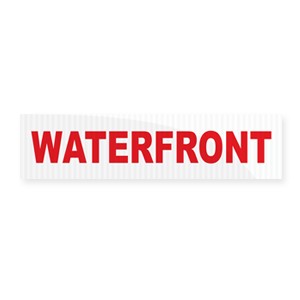 Waterfront Real Estate Rider 6x24